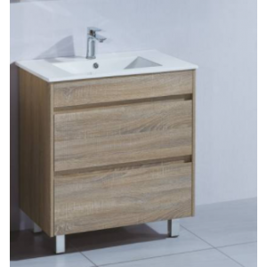 SHY04-P1 PVC 750 Free Standing Vanity Cabinet Only